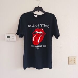 The Rolling Stones‎ 1975 US Tour Graphic T-Shirt